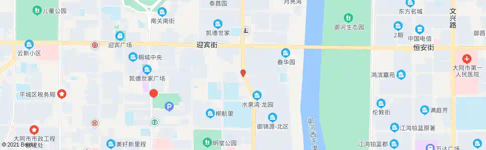 大同民航街_公交站地图_大同公交_妙搜公交查询2025