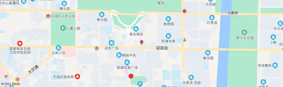 大同云冈建国宾馆_公交站地图_大同公交_妙搜公交查询2025