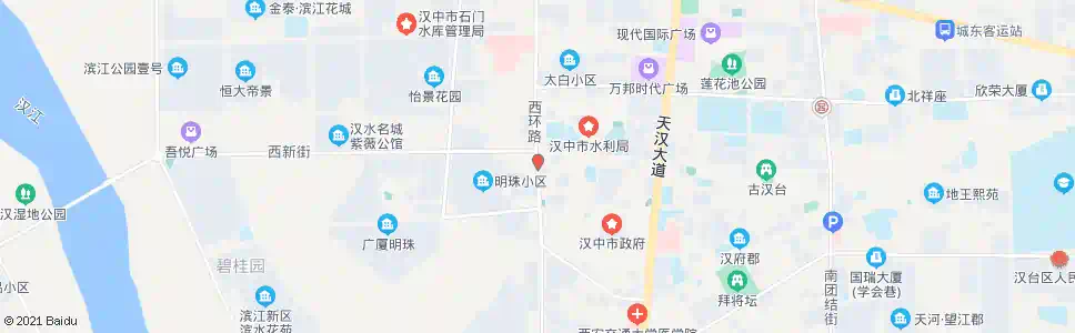 汉中西门口_公交站地图_汉中公交_妙搜公交查询2025
