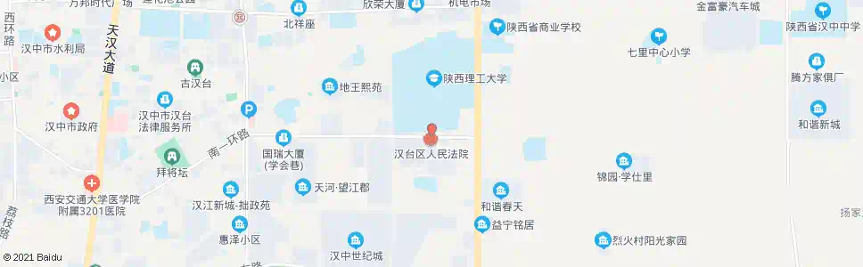 汉中陕西理工学院南门(聚兴名苑小区)_公交站地图_汉中公交_妙搜公交查询2025
