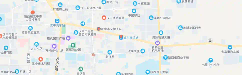 汉中牛家桥_公交站地图_汉中公交_妙搜公交查询2025