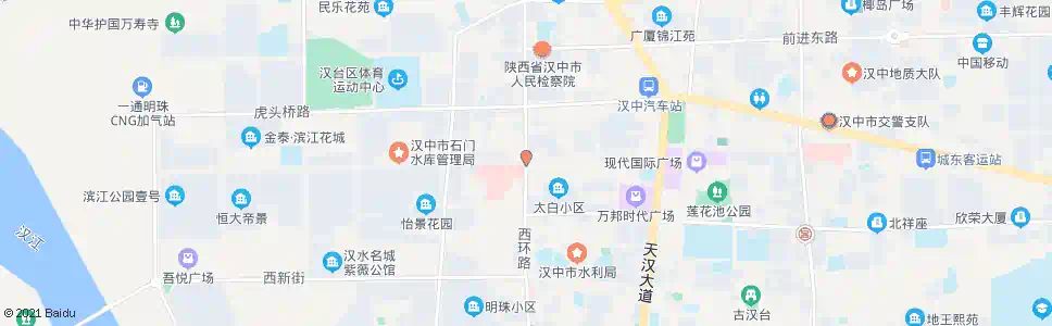 汉中市中心医院东门_公交站地图_汉中公交_妙搜公交查询2025
