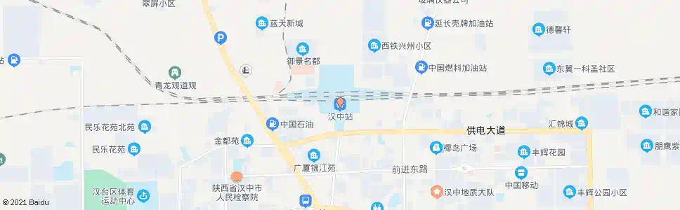 汉中九号_公交站地图_汉中公交_妙搜公交查询2025