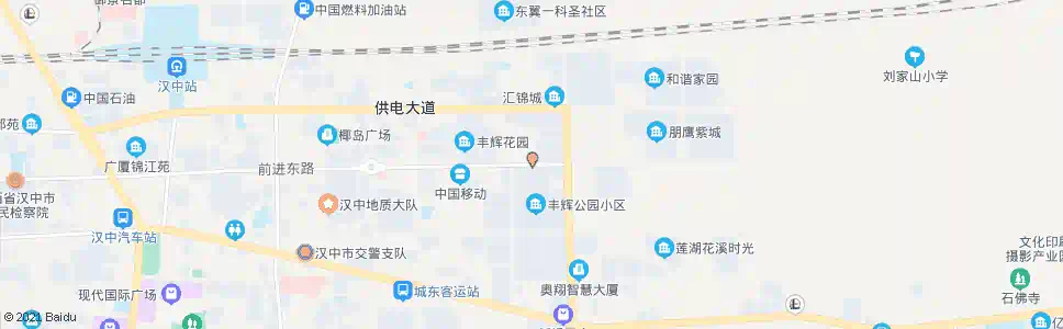 汉中临风尚居_公交站地图_汉中公交_妙搜公交查询2025