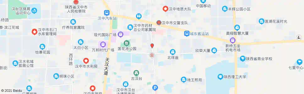 汉中北团结街中段_公交站地图_汉中公交_妙搜公交查询2025