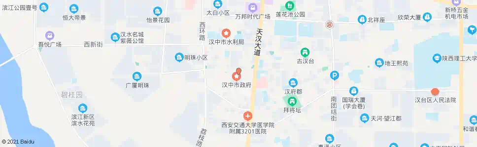 汉中农贸市场(东大街)_公交站地图_汉中公交_妙搜公交查询2025