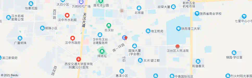 汉中第二人民医院_公交站地图_汉中公交_妙搜公交查询2025