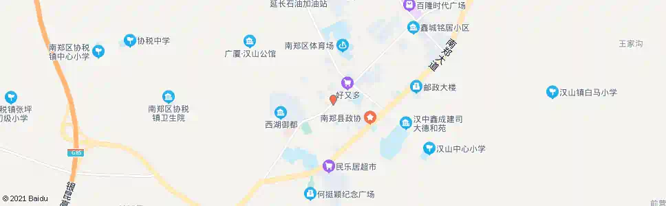 汉中西大街中段_公交站地图_汉中公交_妙搜公交查询2025