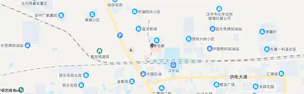 汉中石马路_公交站地图_汉中公交_妙搜公交查询2025