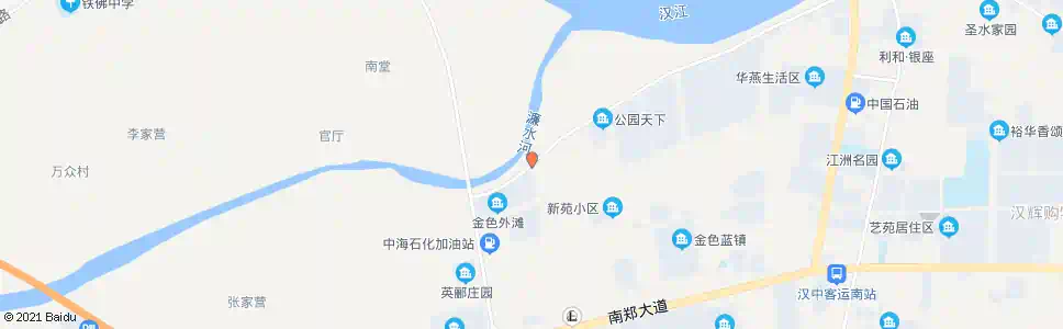 汉中江南西路_公交站地图_汉中公交_妙搜公交查询2025