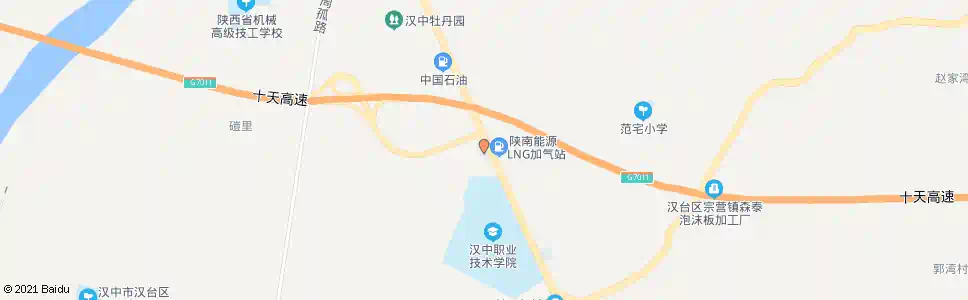 汉中河东店东三路(石门水库管理局)_公交站地图_汉中公交_妙搜公交查询2025