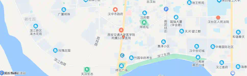 汉中三二0一医院_公交站地图_汉中公交_妙搜公交查询2025