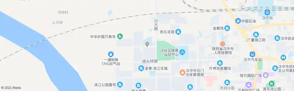 汉中汉中体育运动中心_公交站地图_汉中公交_妙搜公交查询2025