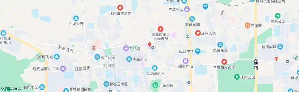 晋城凤展购物广场_公交站地图_晋城公交_妙搜公交查询2025