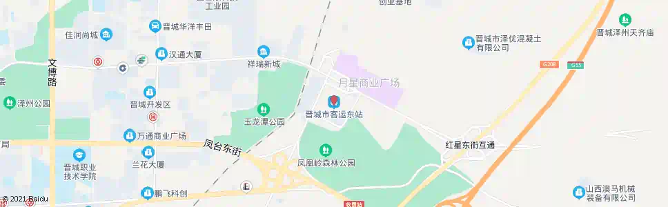 晋城汽车客运东站_公交站地图_晋城公交_妙搜公交查询2025