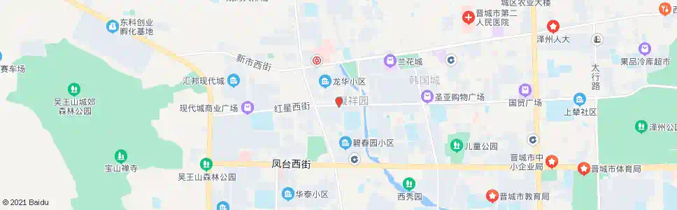 晋城星河学校_公交站地图_晋城公交_妙搜公交查询2025
