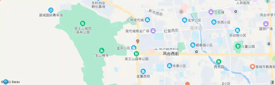 晋城城运驾校_公交站地图_晋城公交_妙搜公交查询2025