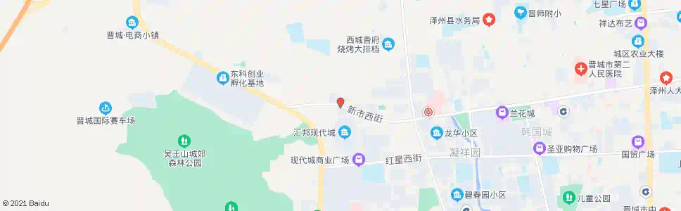 晋城西马匠_公交站地图_晋城公交_妙搜公交查询2025