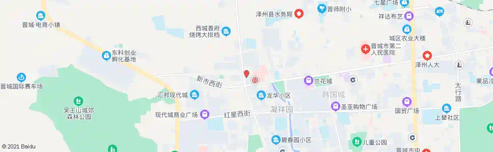 晋城新太行家居博览中心_公交站地图_晋城公交_妙搜公交查询2025