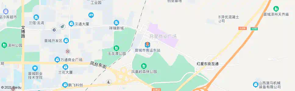 晋城客运东站_公交站地图_晋城公交_妙搜公交查询2025