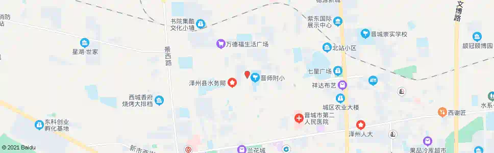 晋城泽州党校_公交站地图_晋城公交_妙搜公交查询2025