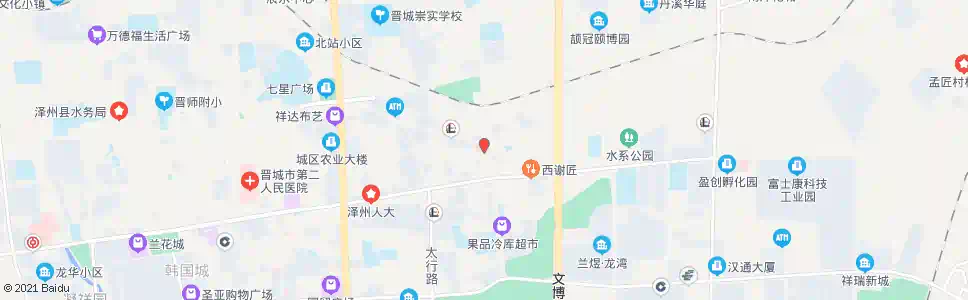 晋城职业病医院_公交站地图_晋城公交_妙搜公交查询2025