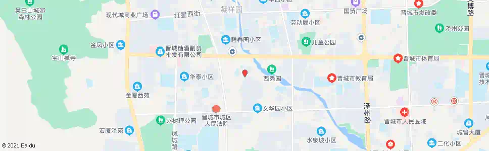 晋城南营岭小区_公交站地图_晋城公交_妙搜公交查询2025