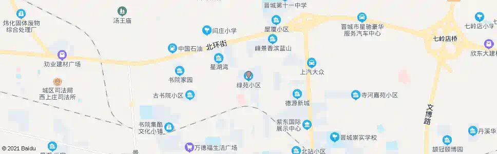 晋城古矿绿苑小区_公交站地图_晋城公交_妙搜公交查询2025