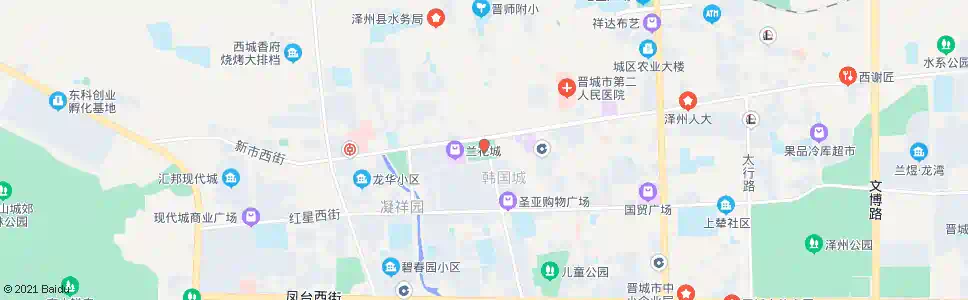 晋城人民广场东_公交站地图_晋城公交_妙搜公交查询2025