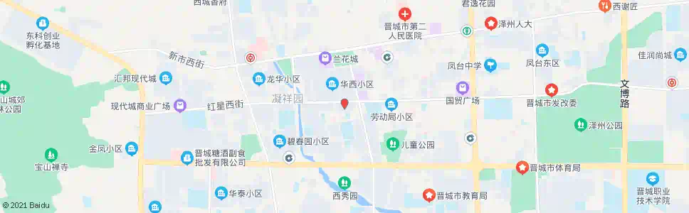 晋城西巷新华小区_公交站地图_晋城公交_妙搜公交查询2025