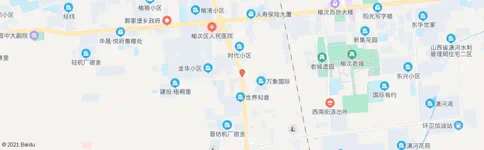 晋中王村(汇通南路)_公交站地图_晋中公交_妙搜公交查询2025