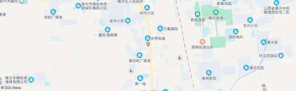 晋中中百货二级站_公交站地图_晋中公交_妙搜公交查询2025