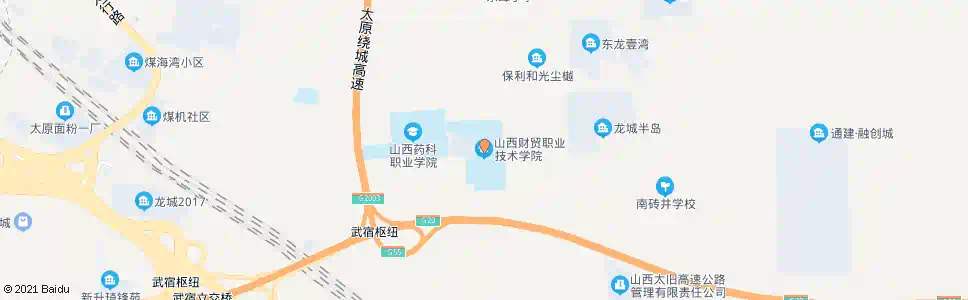 晋中财贸学校_公交站地图_晋中公交_妙搜公交查询2025