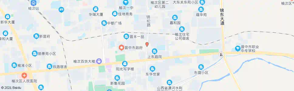 晋中岭东小区_公交站地图_晋中公交_妙搜公交查询2025