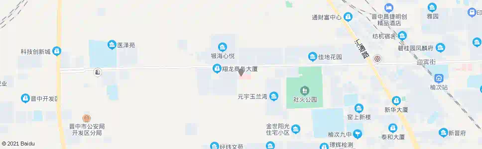 晋中榆次区中医院_公交站地图_晋中公交_妙搜公交查询2025