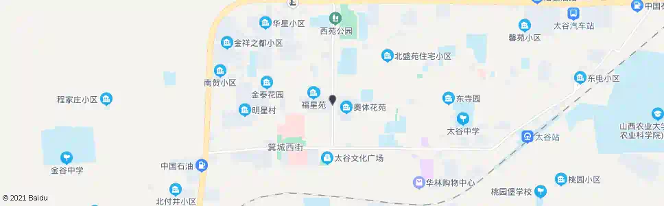 晋中奥体花园_公交站地图_晋中公交_妙搜公交查询2025