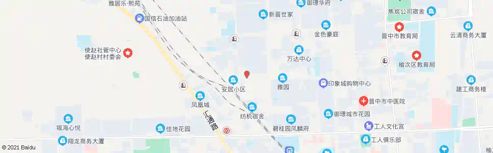 晋中安宁街东口_公交站地图_晋中公交_妙搜公交查询2025