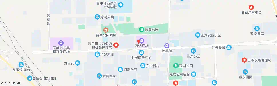 晋中山姆士超市_公交站地图_晋中公交_妙搜公交查询2025