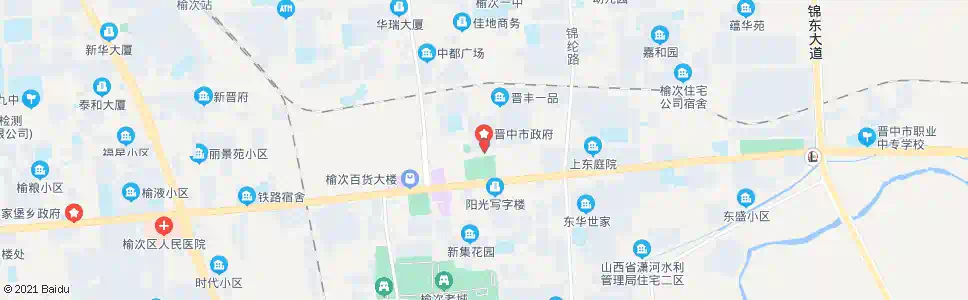 晋中大同桥口_公交站地图_晋中公交_妙搜公交查询2025