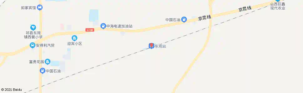 晋中东观_公交站地图_晋中公交_妙搜公交查询2025