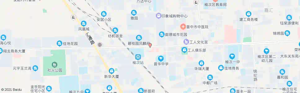 晋中晋华医院_公交站地图_晋中公交_妙搜公交查询2025