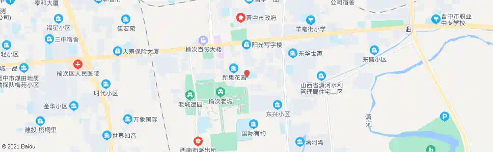 晋中泰山庙小学_公交站地图_晋中公交_妙搜公交查询2025