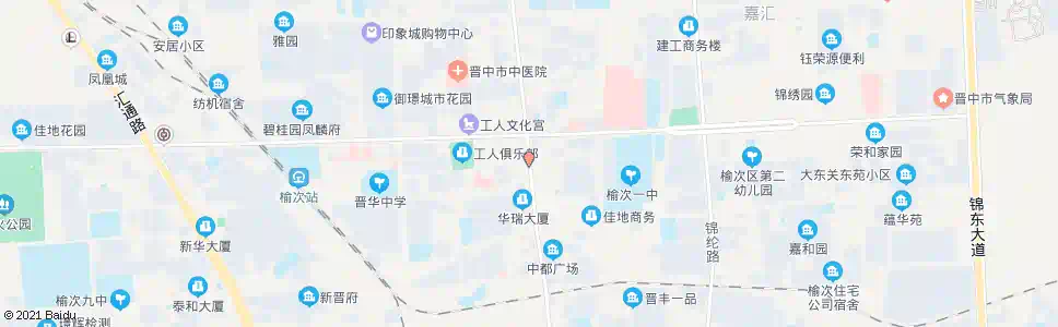 晋中正太饭店_公交站地图_晋中公交_妙搜公交查询2025