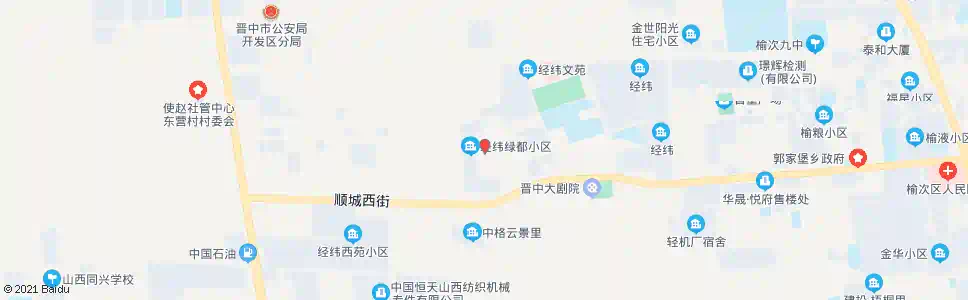 晋中经纬九区_公交站地图_晋中公交_妙搜公交查询2025