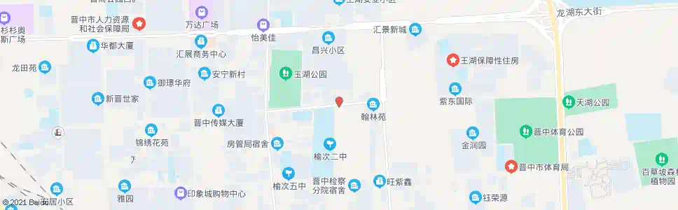晋中榆次二中_公交站地图_晋中公交_妙搜公交查询2025