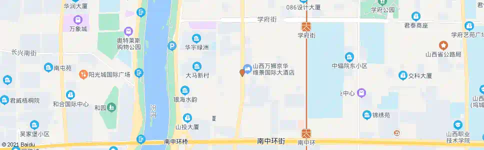 晋中平阳路高新街口_公交站地图_晋中公交_妙搜公交查询2025