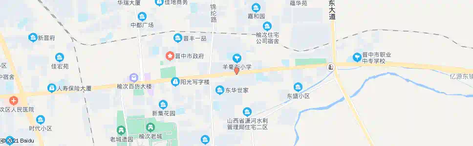 晋中魏榆饭店_公交站地图_晋中公交_妙搜公交查询2025