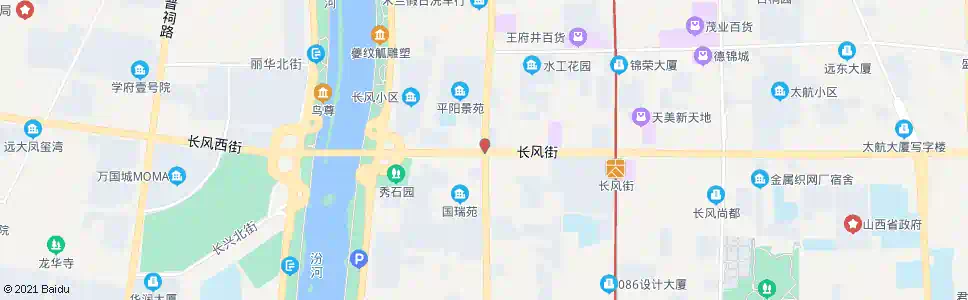 晋中平阳路长风街口_公交站地图_晋中公交_妙搜公交查询2025