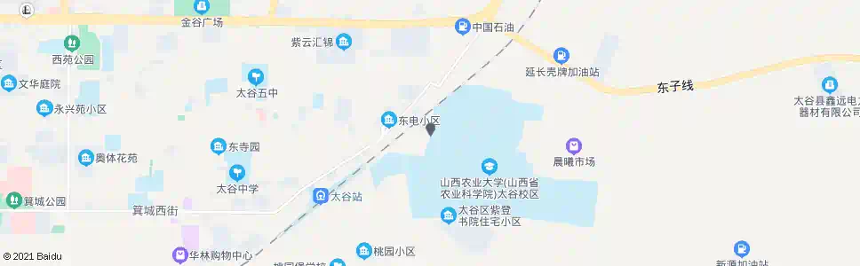 晋中农大宿舍_公交站地图_晋中公交_妙搜公交查询2025