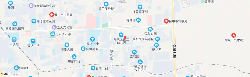 晋中锦纶五区_公交站地图_晋中公交_妙搜公交查询2025